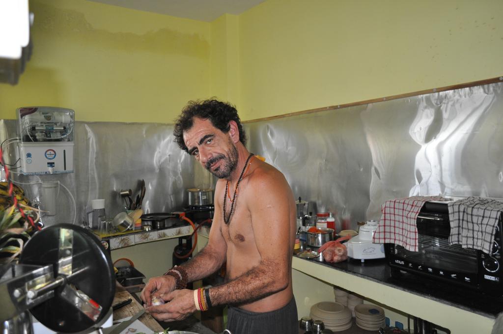 Ganga Paying Guest House Varanasi Esterno foto