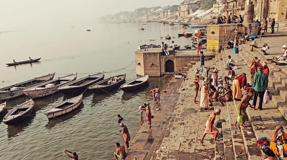Ganga Paying Guest House Varanasi Esterno foto