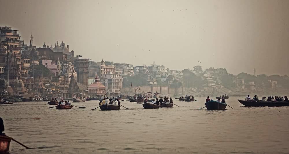 Ganga Paying Guest House Varanasi Esterno foto