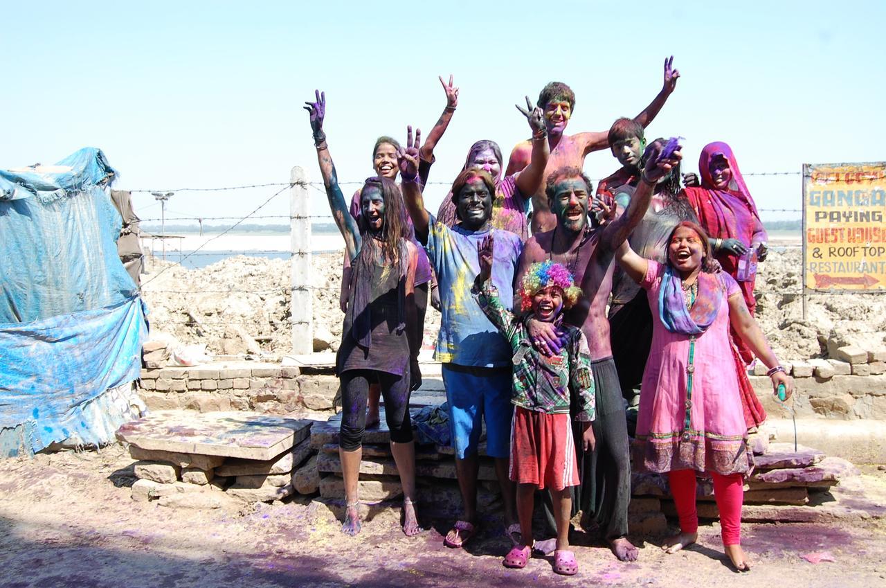 Ganga Paying Guest House Varanasi Esterno foto